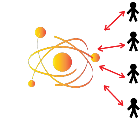 Atom Illustration
